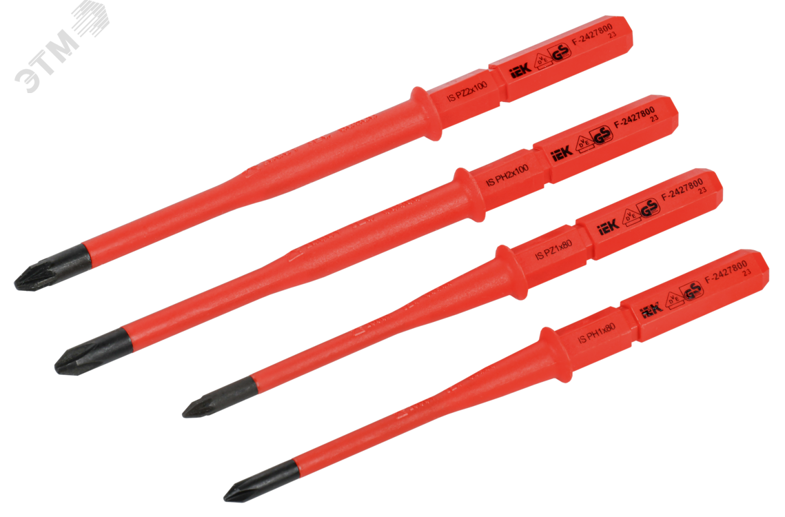 Фото товара ARMA2L 5 Набор диэлектрических жал SLIM PH-PZ 4шт A2L5-SH21D-BI-1-T2-204