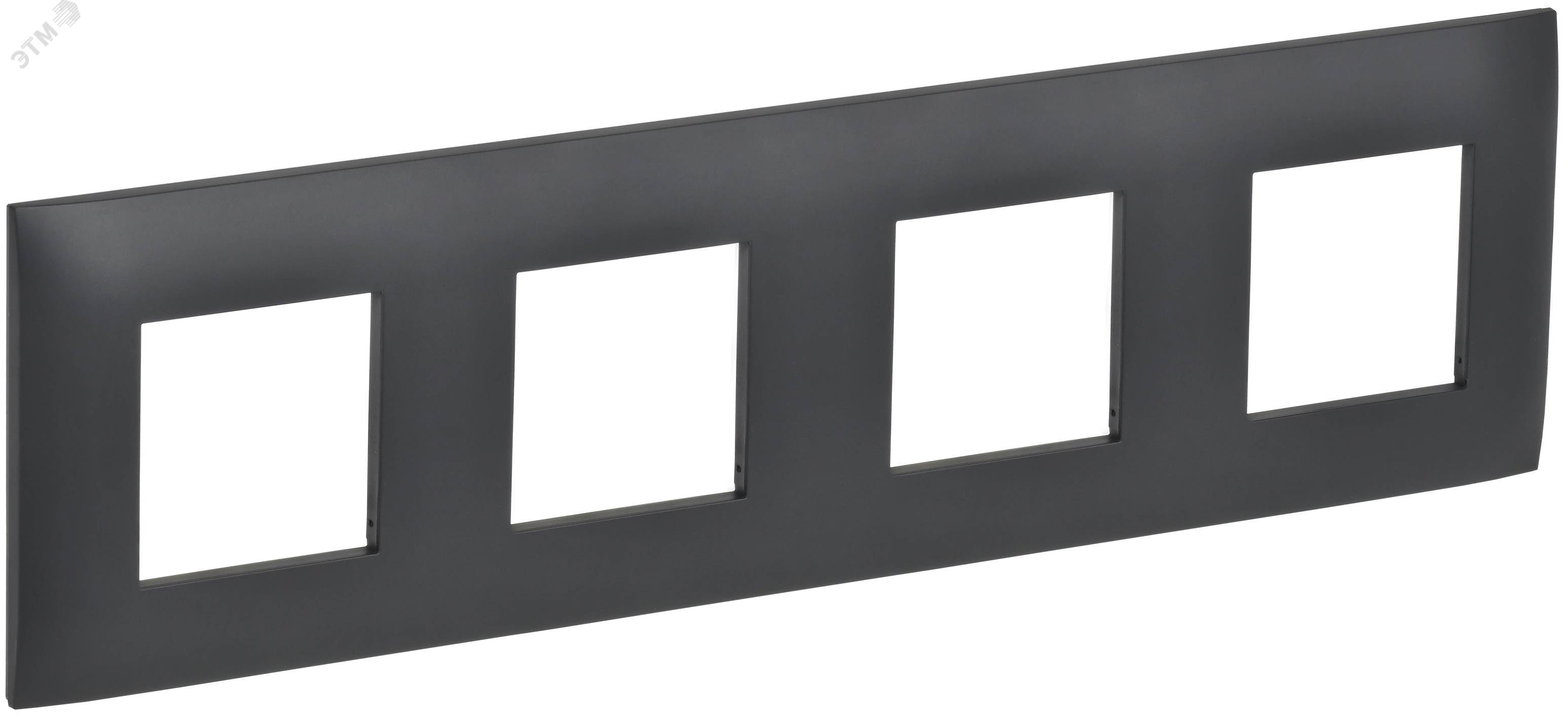 SKANDY Рамка 4-местная SK-F04T титан IEK SK-M42-K48