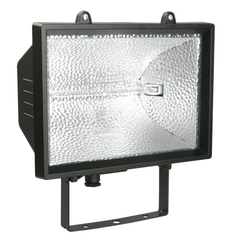 Прожектор ИО1000 галоген. черный IP54 LPI01-1-1000-K02