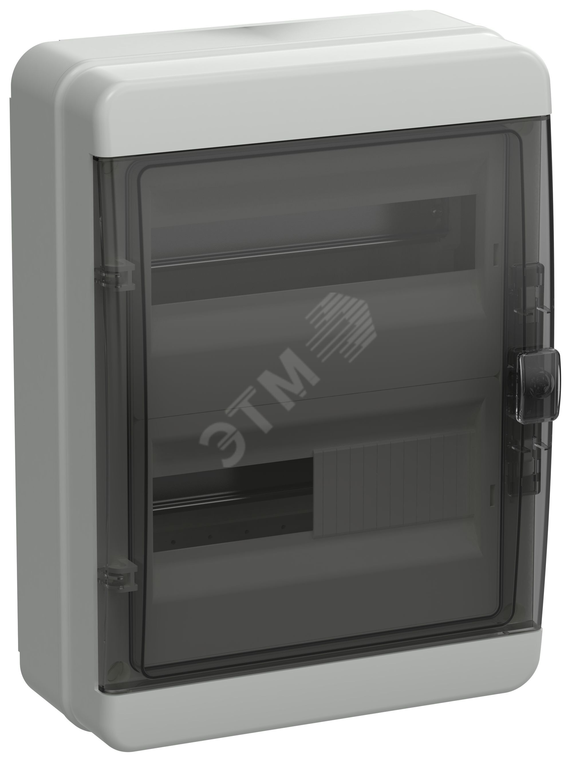 Корпус пластиковый КМПн-24 IP65 черн. прозр. дверь TEKFOR TF5-KP72-N-24-65-K03-K02