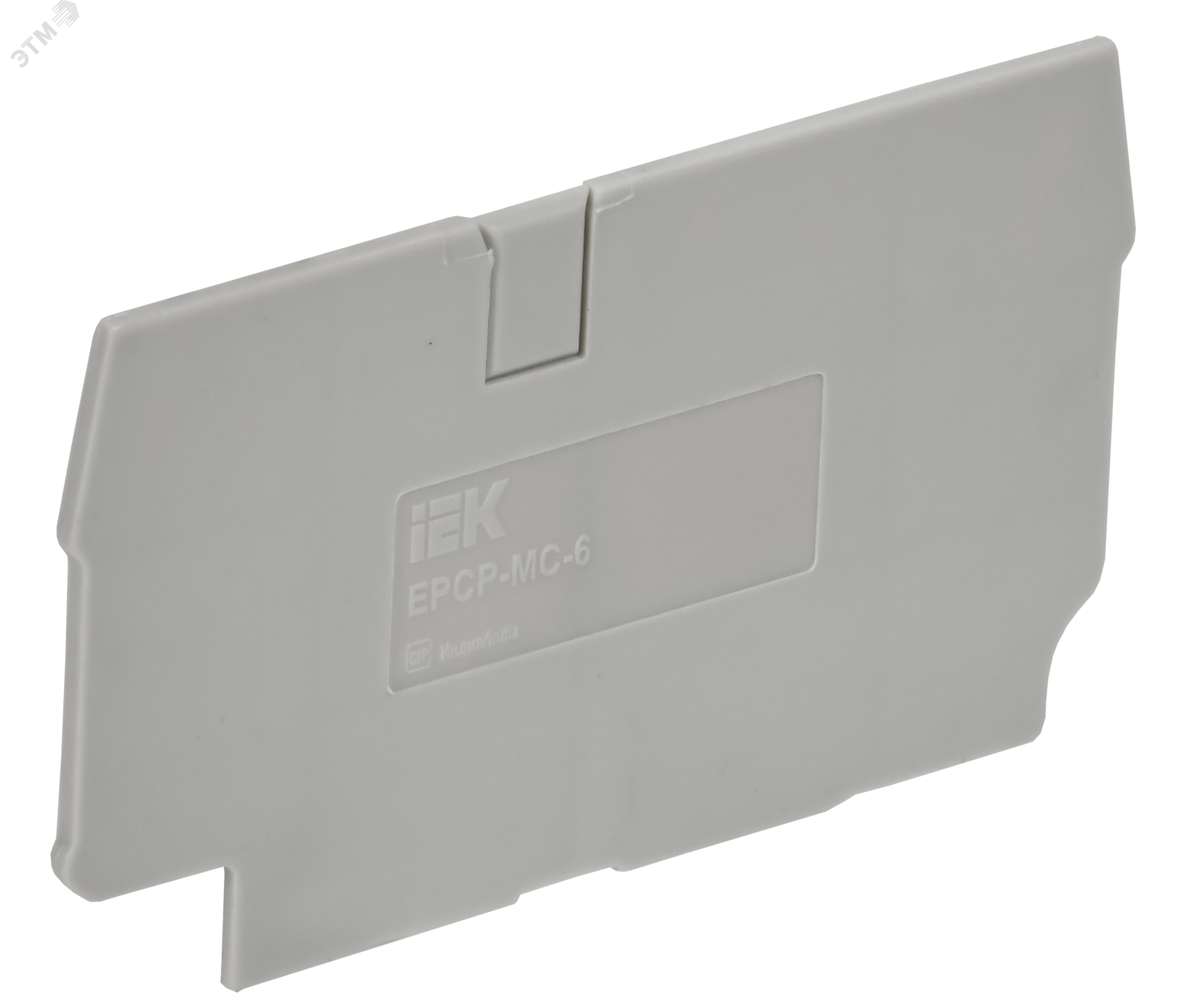 Фото товара ARMAFIX Заглушка для колодки клеммной CP 10мм2 серая IEK AF-CT20-00-K03-010-ZGL