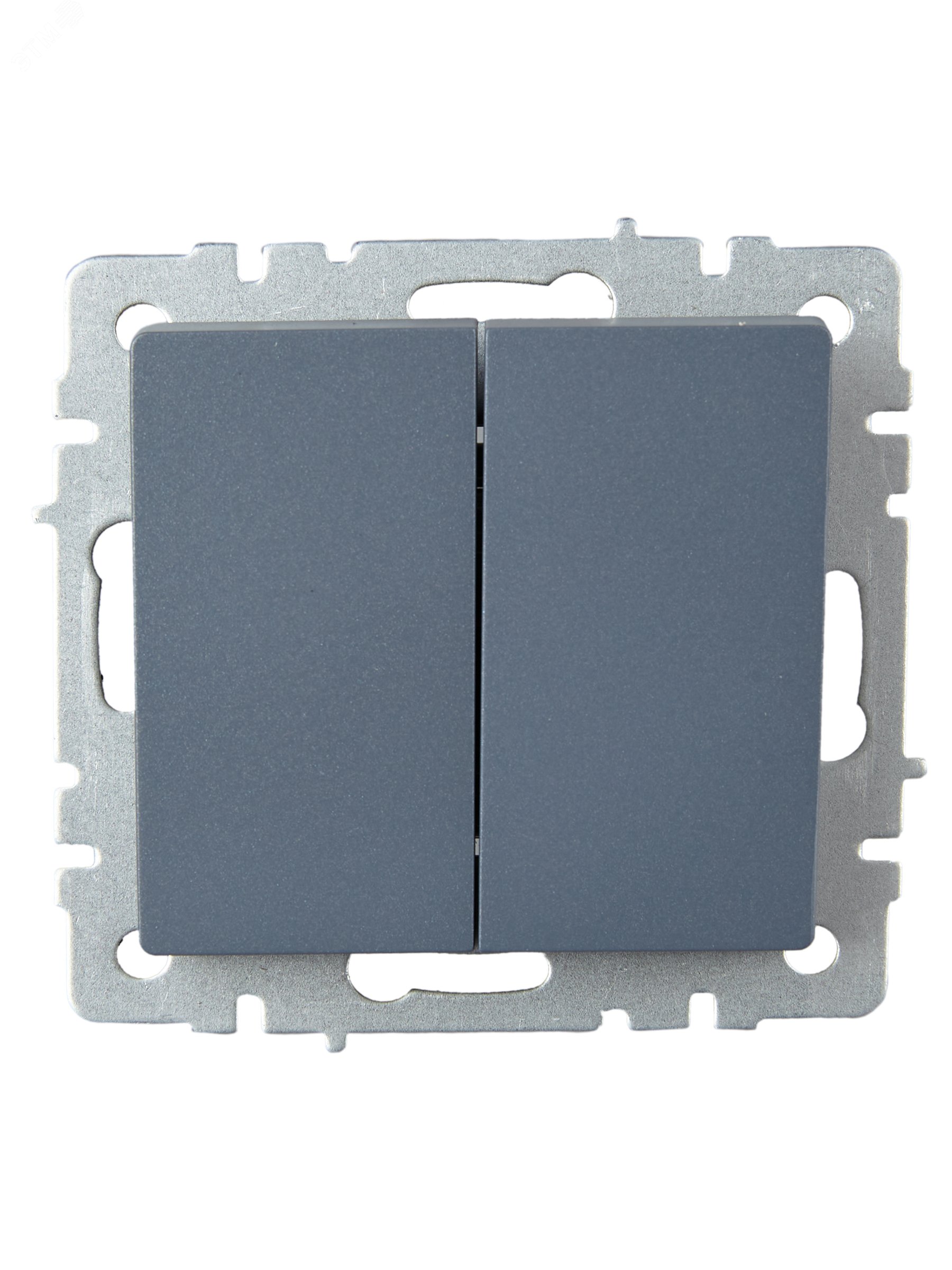 BRITE Выключ. 2-кл. прох. 10А ВС10-2-6-БрМ мар. BR-V22-0-10-K35