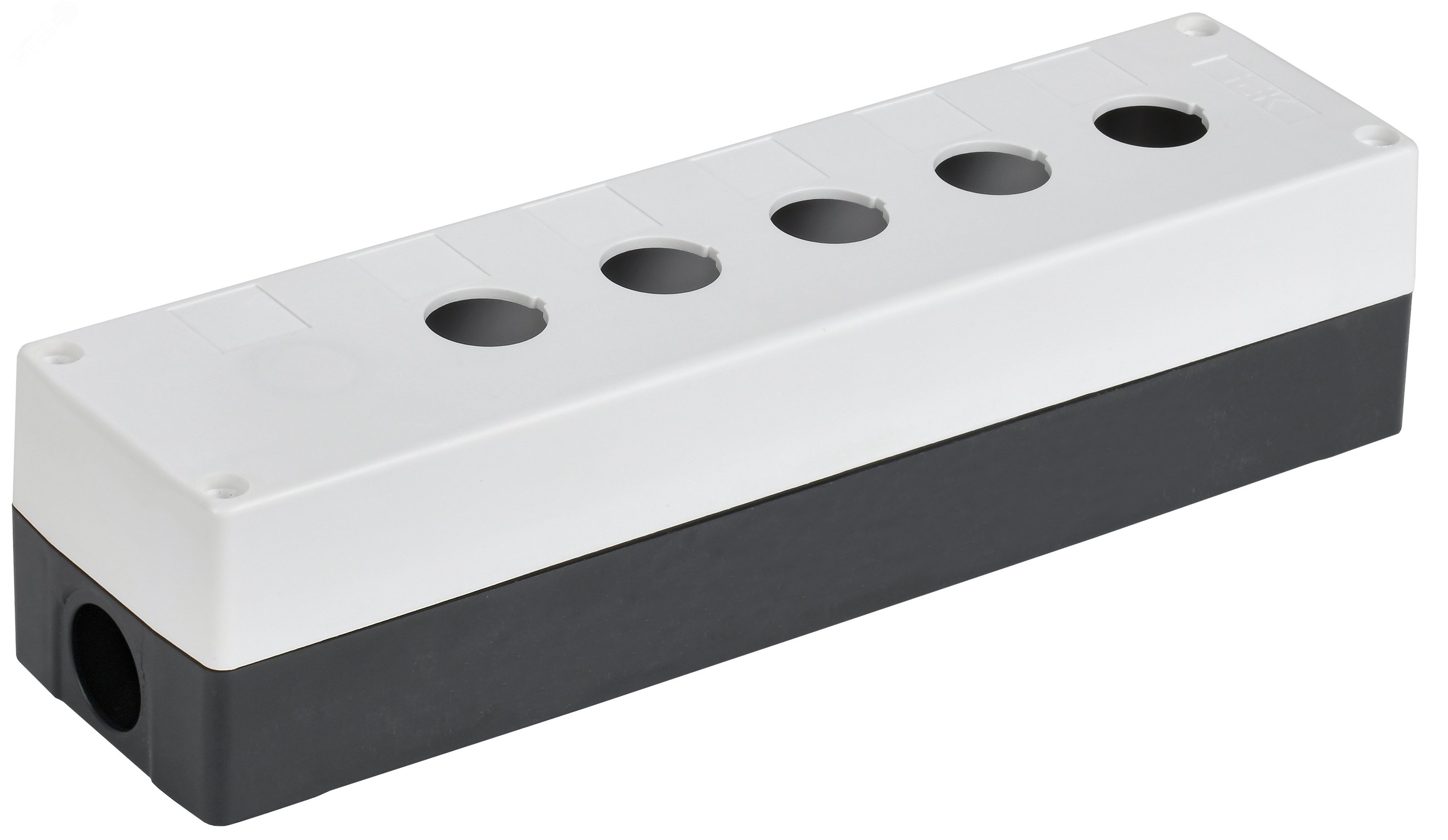 Корпус КП105(6)-Р для кнопок 5(6) мест белый IEK BKP10-6-K01-R