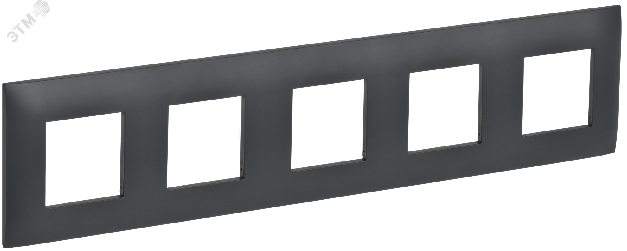 SKANDY Рамка 5-местная SK-F05T титан IEK SK-M52-K48