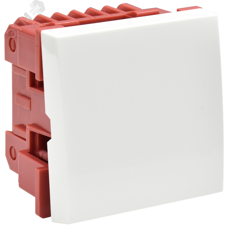 Выключатель 1-кл. 2мод. СП Праймер 10А IP20 ВКО-21-00-П бел. CKK-40D-VO2-K01