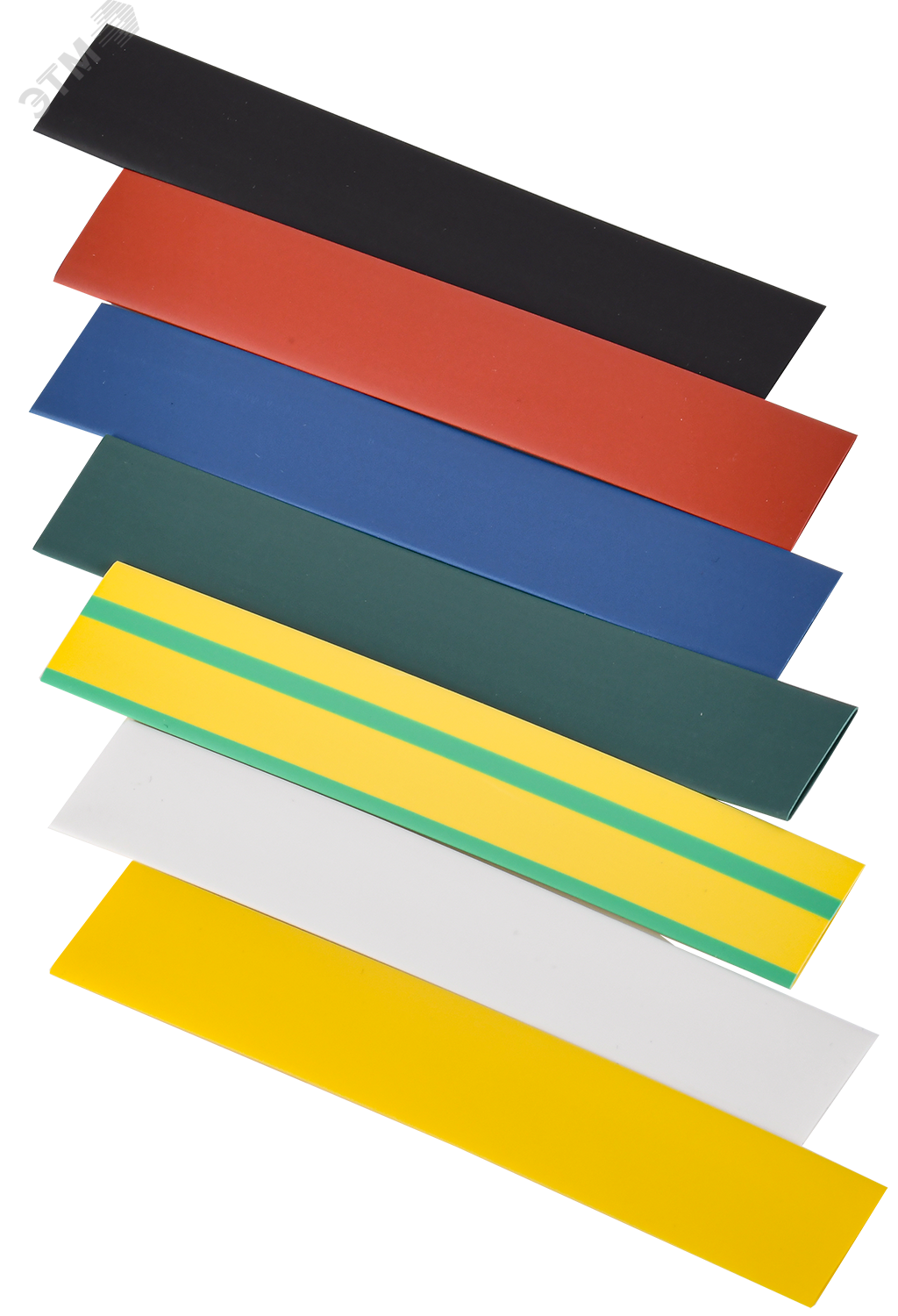 Набор трубок термоусадочных нг-LS 10/5 100мм 7 цветов по 3шт UDR10-010-005-021-S