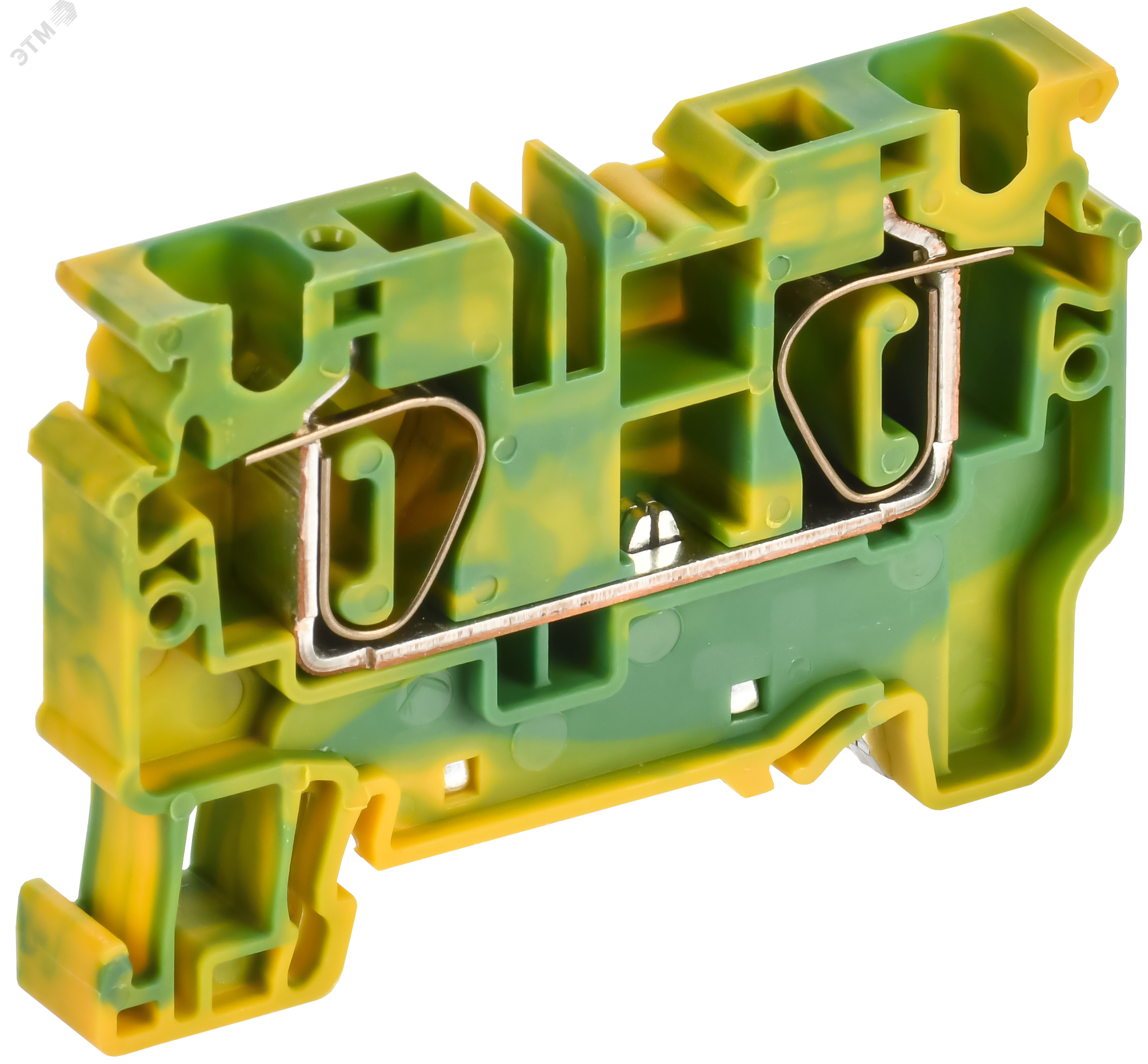 ARMAFIX Клемма пружинная CX6 PE 6мм2 проходная заземляющая IEK AF-CT41-00-K52-006
