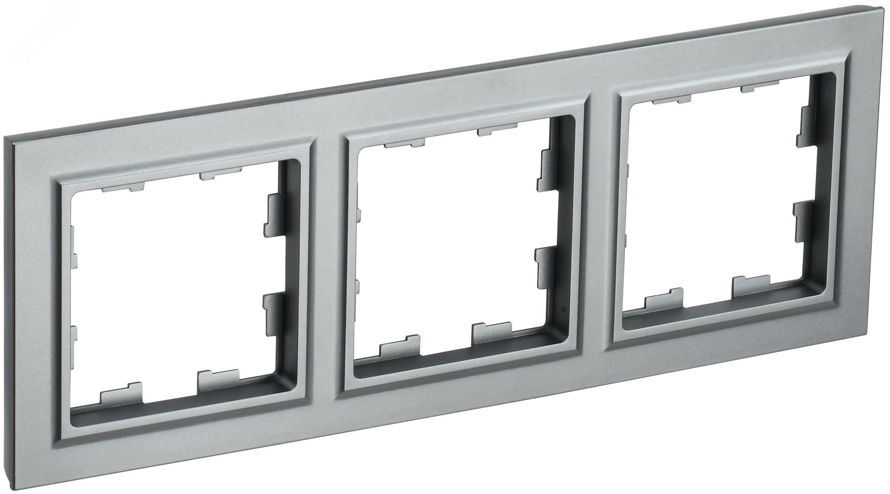 Рамка 3-м BRITE РУ-3-БрС сталь BR-M32-K46