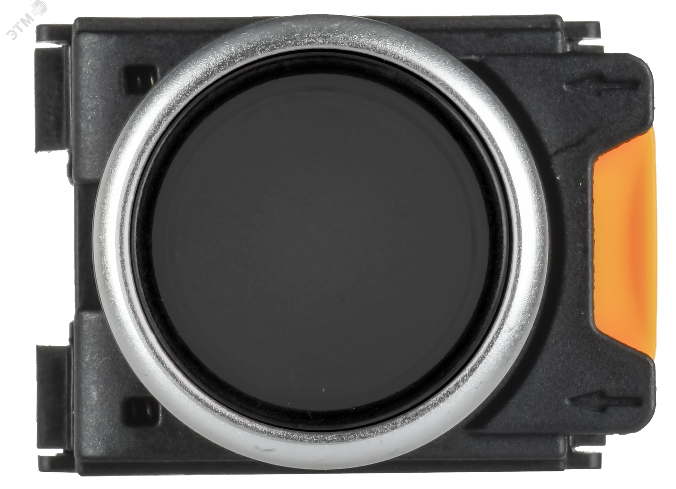 Кнопка с фиксацией d=22мм 1NO+1NC ч-рная MASTER MI-BT60-11T-3-21-K02