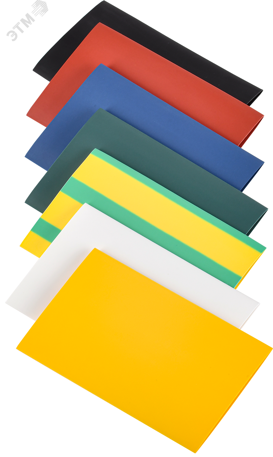 Набор трубок термоусадочных нг-LS 30/15 100мм 7 цветов по 3шт UDR10-030-015-021-S