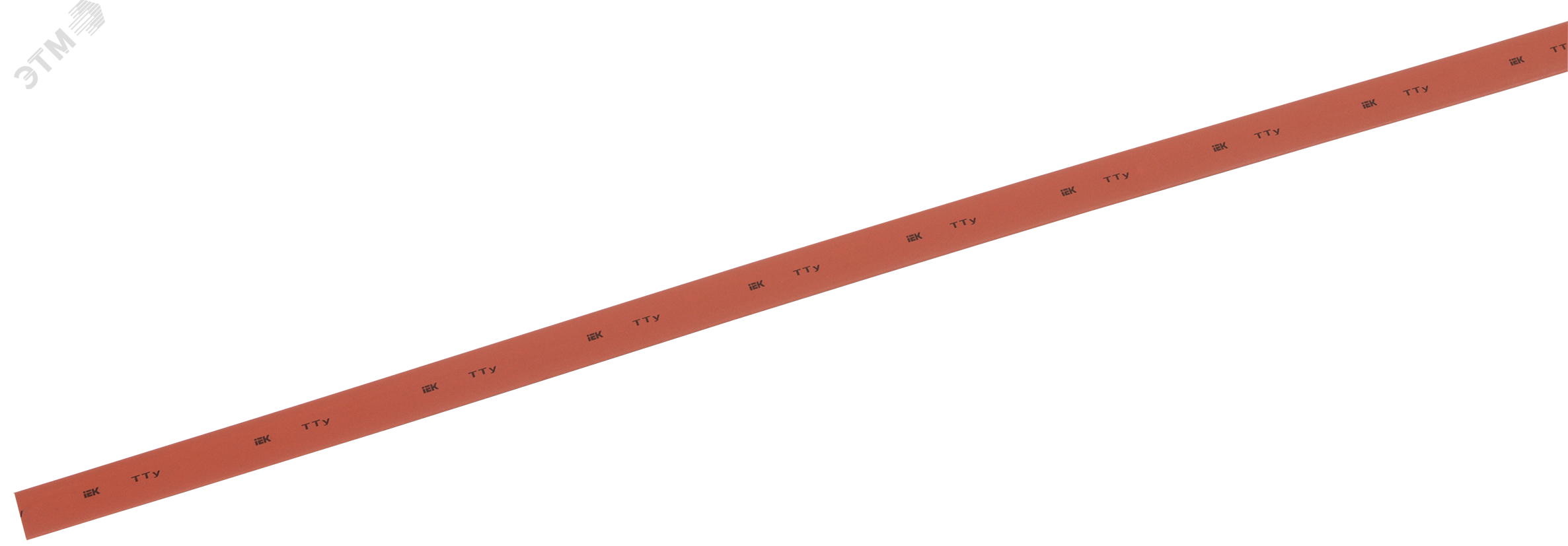 Трубка термоусадочная ТТУ нг-LS 8/4 красн. 1м UDRS-D8-1-K04