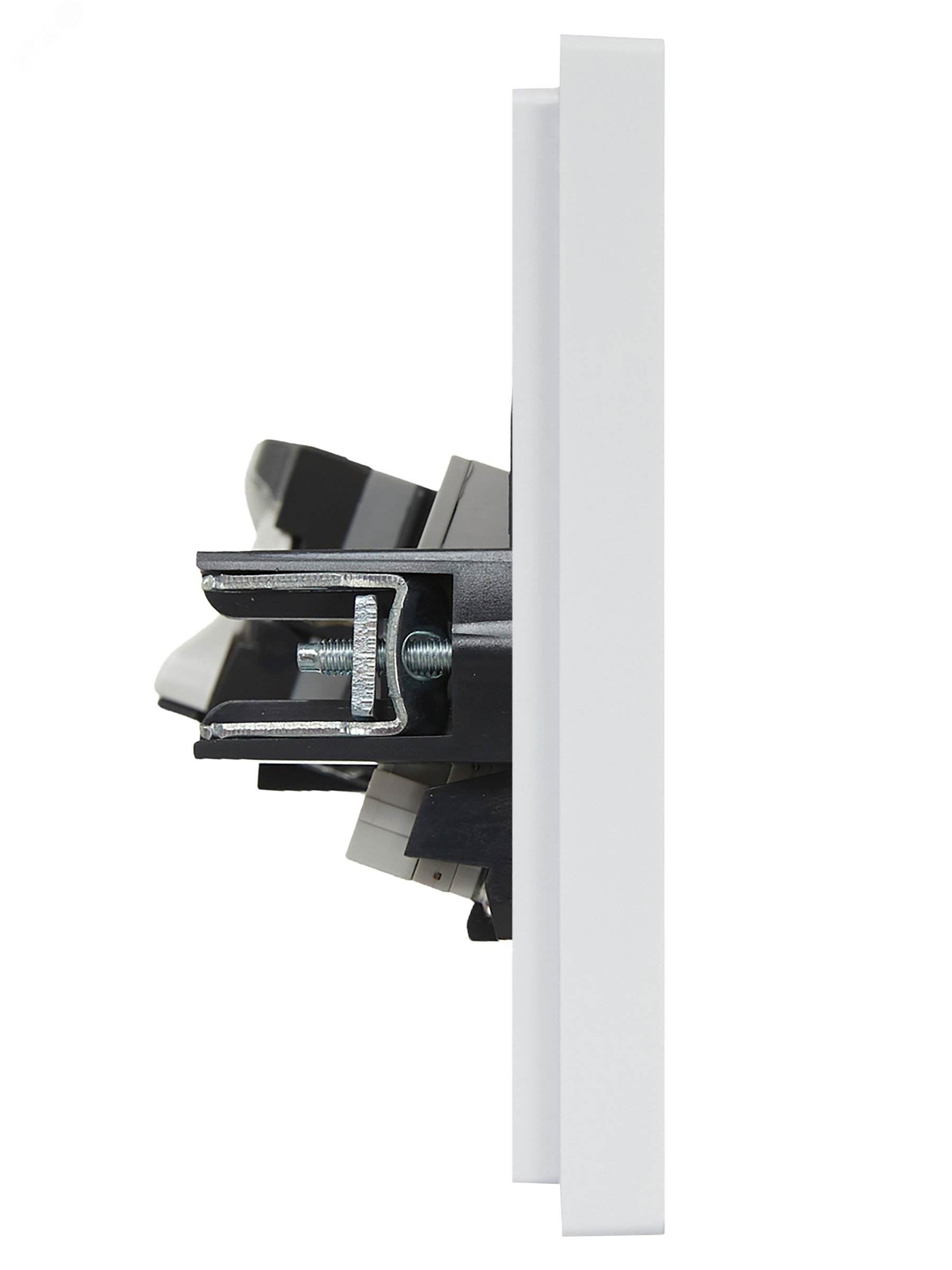 FORTE&PIANO Розетка двойная RJ11+RJ45 кат.5E FP235 белый IEK FP-KT20-O-1-K01