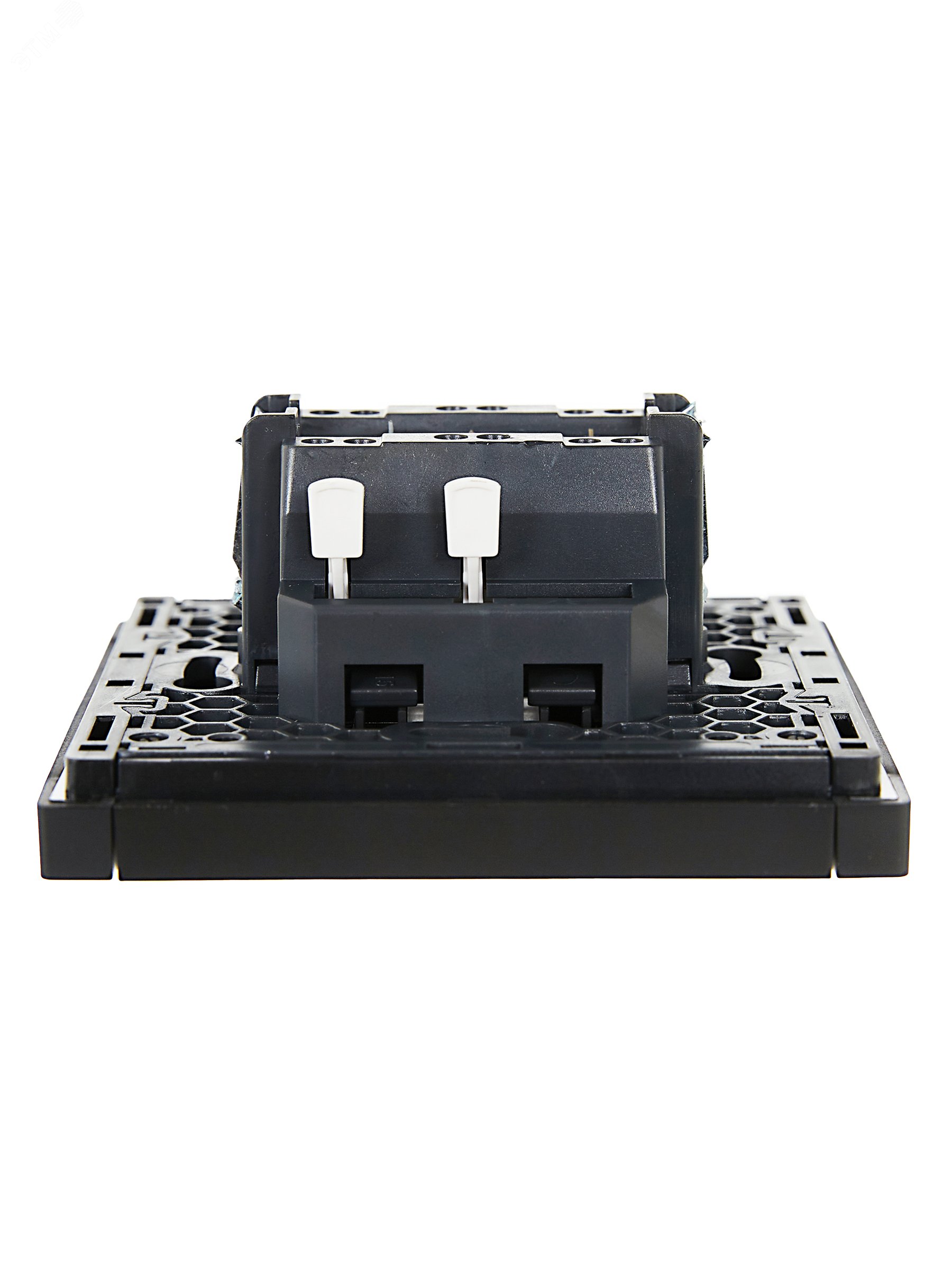 FORTE&PIANO Выключатель 1-клавишный перекрестный 10А FP112 черный IEK FP-V13-0-10-1-K02