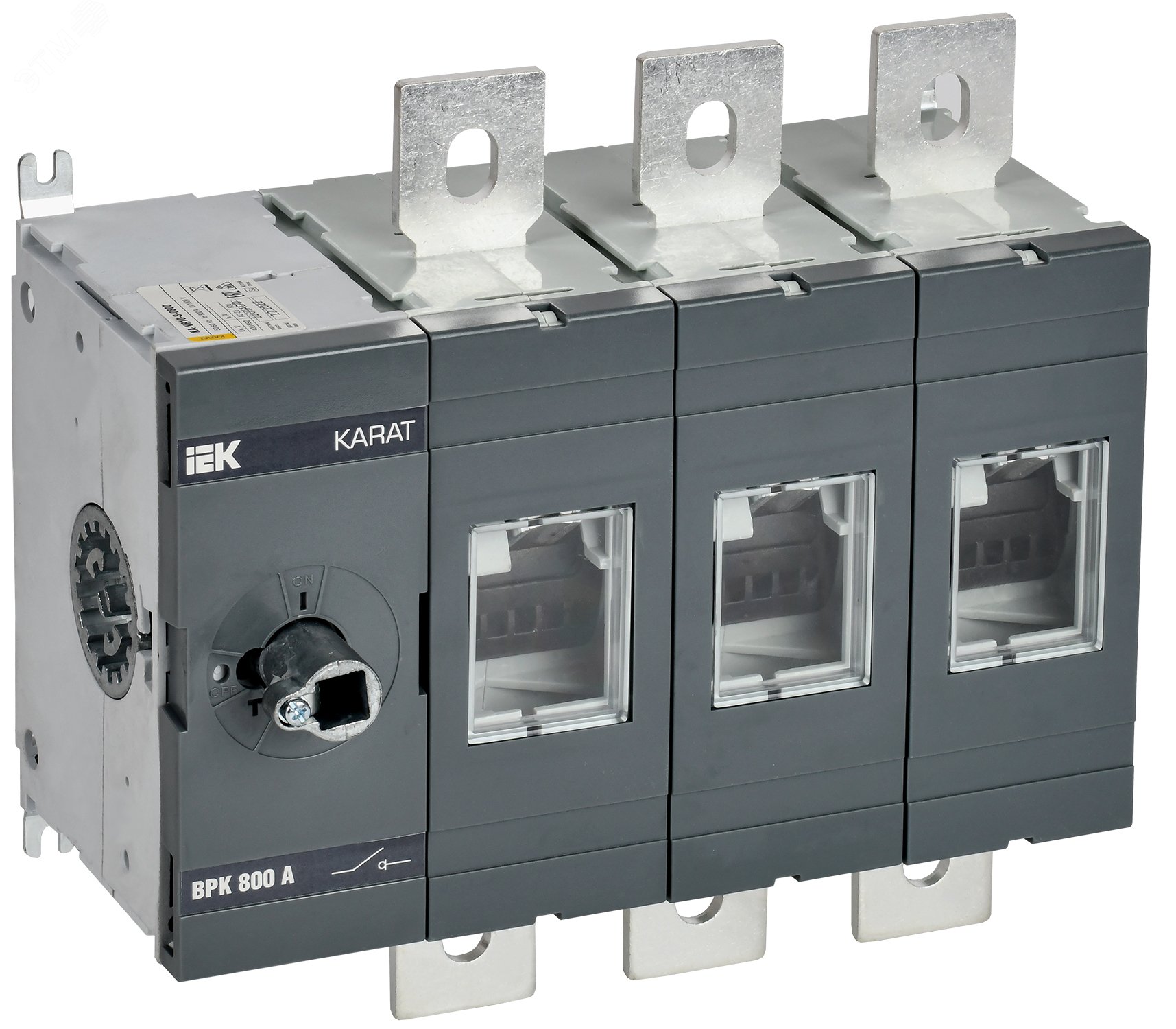 KARAT Выкл-разъед. ВРК без рукоятки 3P 800А KA-VR10-3-0800