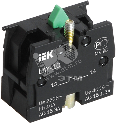 Фото товара Блок контактный 1з для LAY5 BDK21