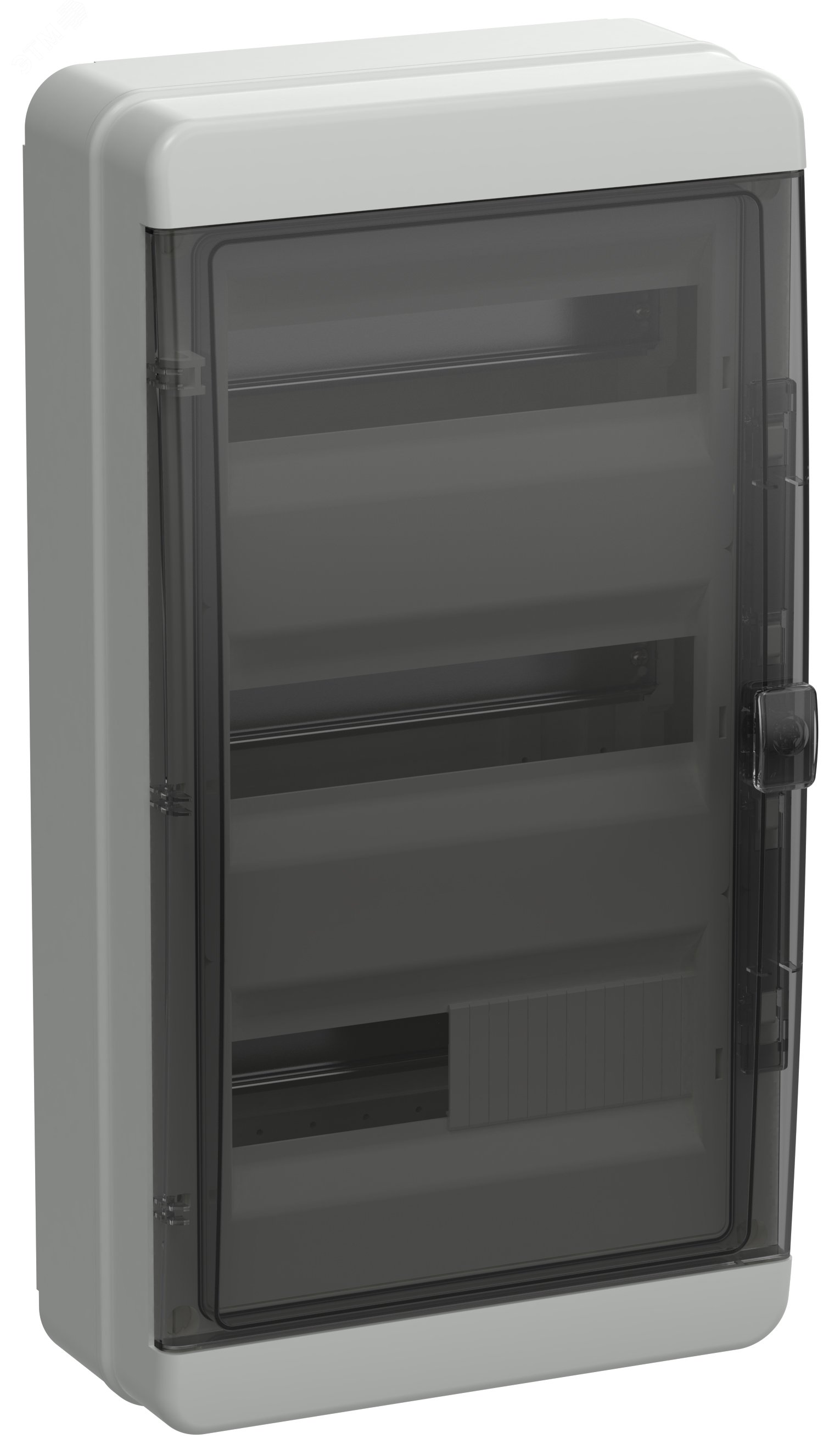 Фото товара Корпус пластиковый КМПн-36 IP65 черн. прозр. дверь TEKFOR TF5-KP72-N-36-65-K03-K02
