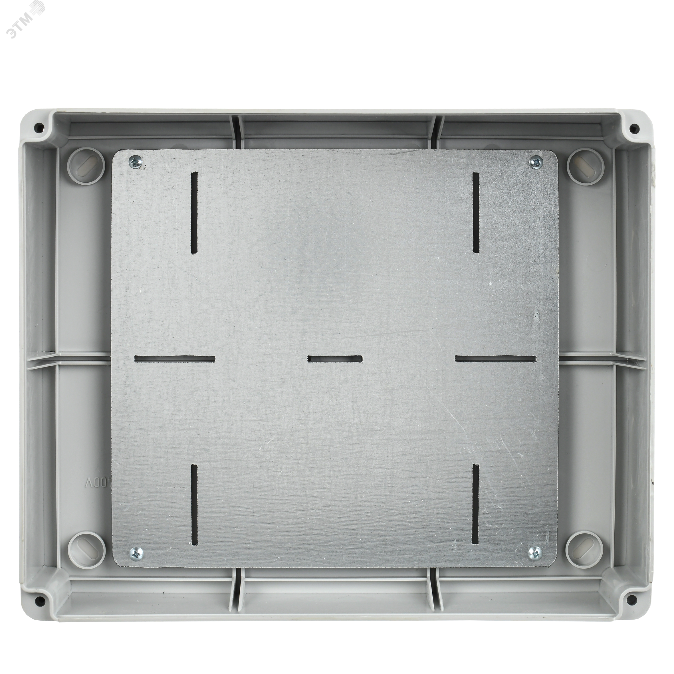 Коробка расп. КМ41342 о/п 240х195х90мм м/пл. IP55 7035 UKO10-240-195-090-K52-55