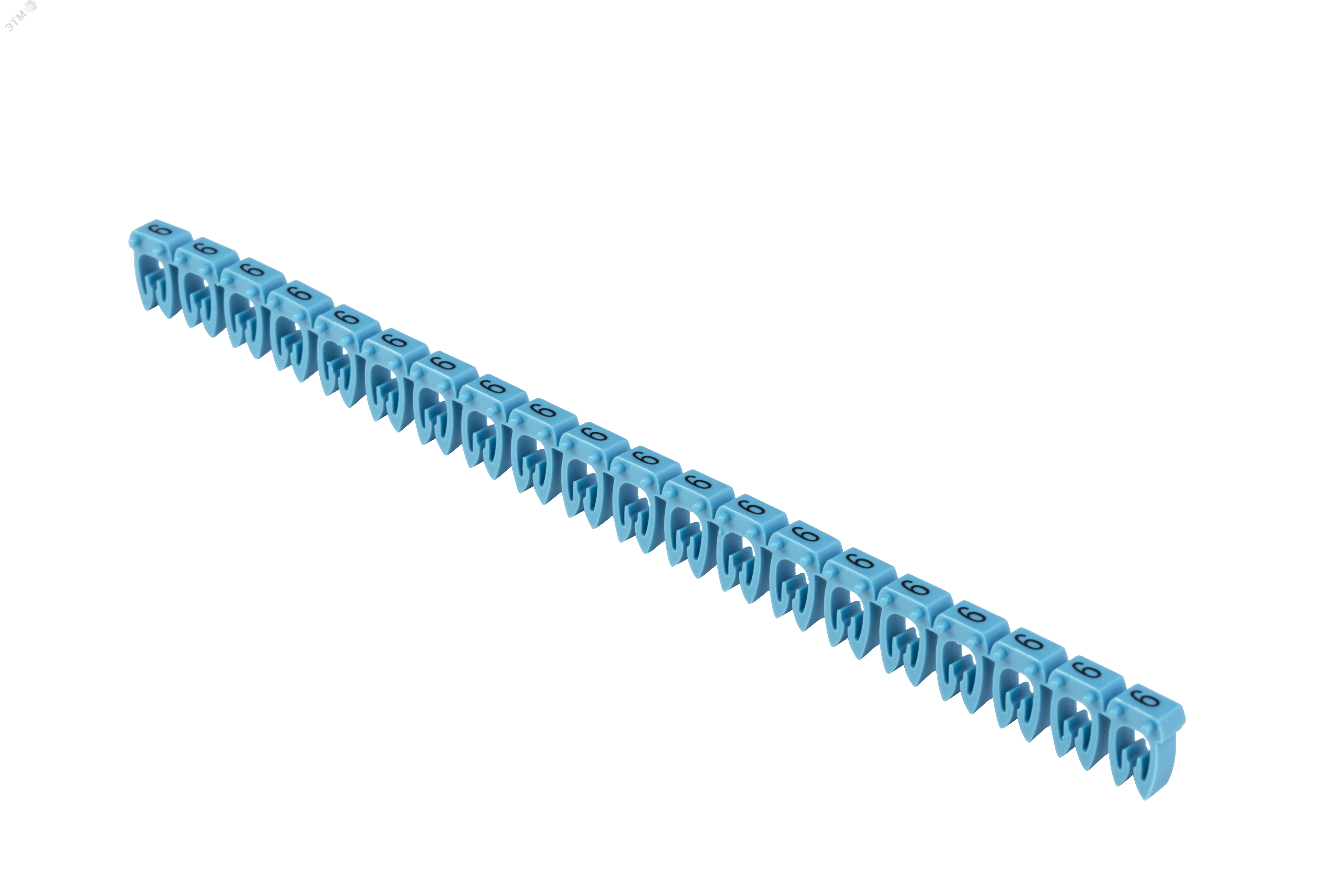 Маркер открытого типа KE 1,5-2,5мм2 символ "6" (500шт/упак) IEK UMK-KE2-6