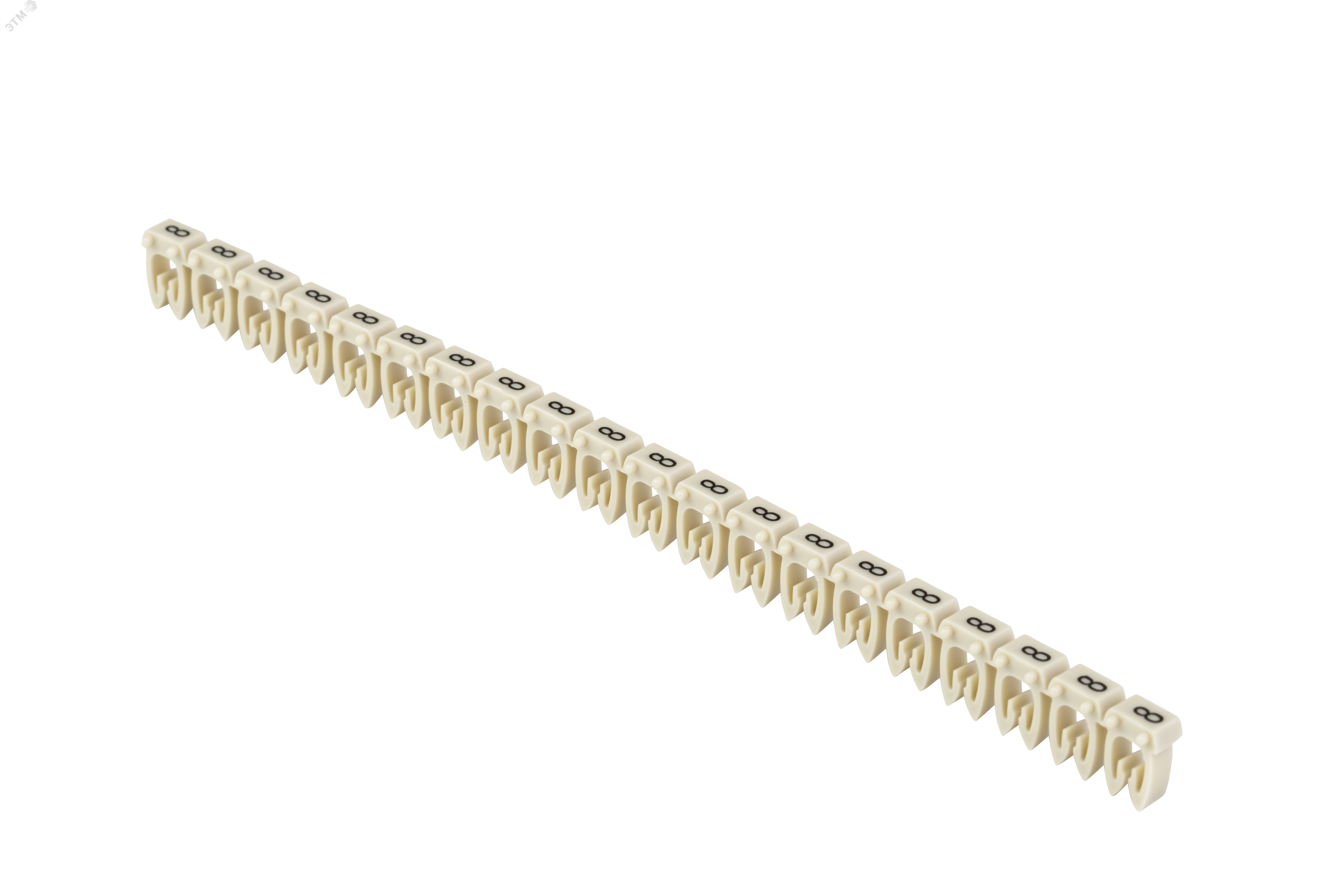 Маркер открытого типа KE 1,5-2,5мм2 символ "8" (500шт/упак) IEK UMK-KE2-8