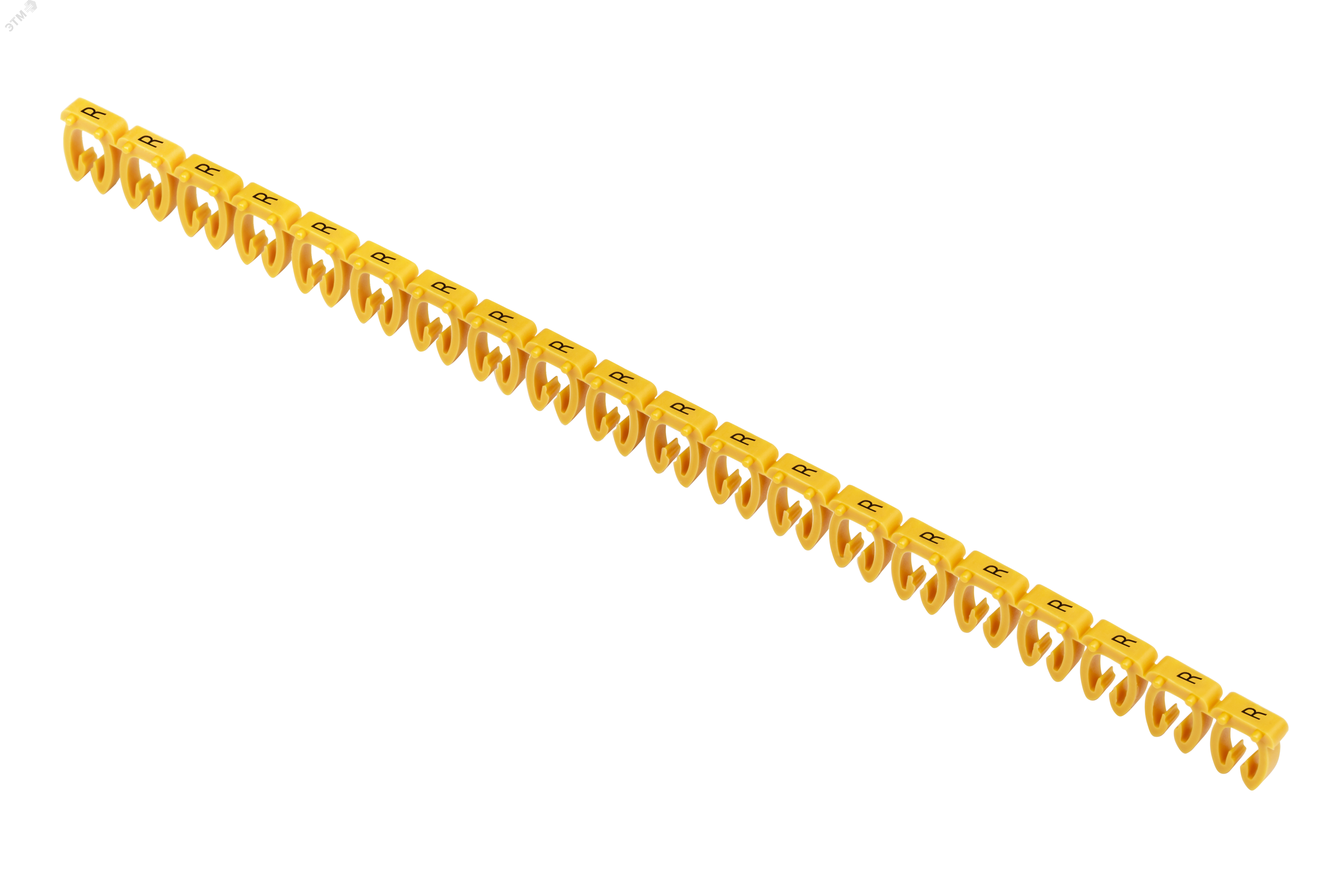 Маркер открытого типа KE 4-6мм2 символ "R" (200шт/упак) IEK UMK-KE3-R