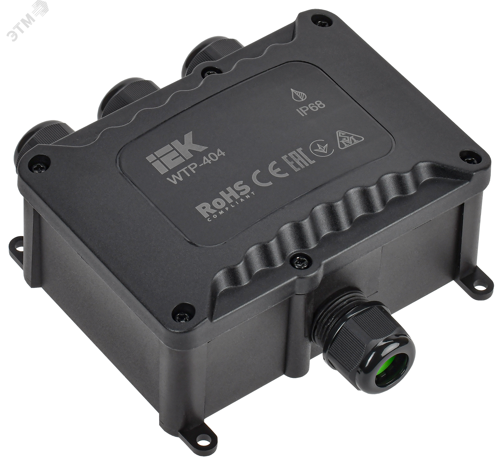 Коробка распред. герметичная WTP-404 4 ввода IP68 UWB10-O-450-41-04-68