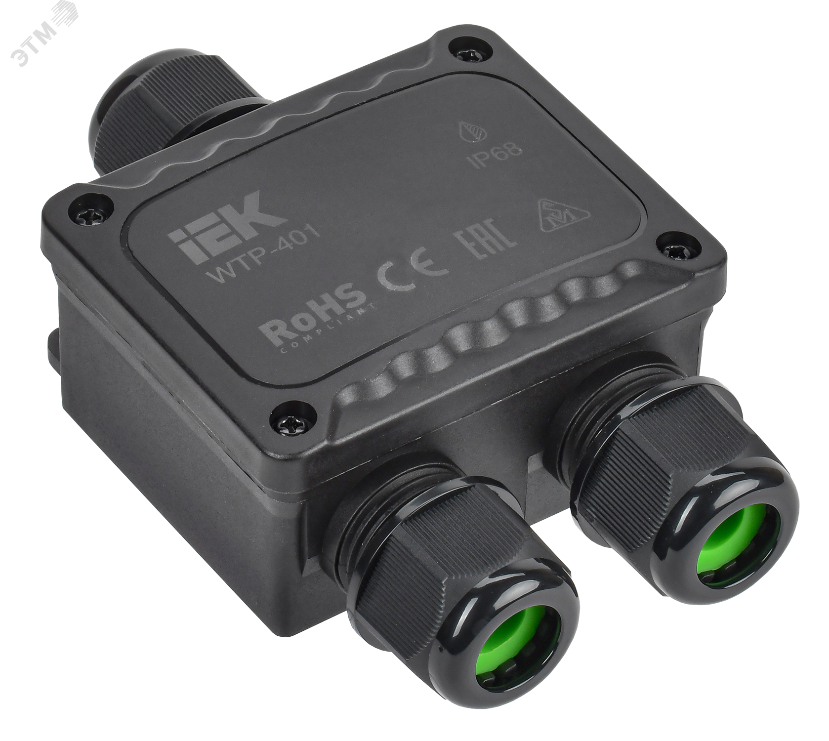 Коробка распред. герметичная WTP-401 3 ввода IP68 UWB10-Y-450-41-03-68