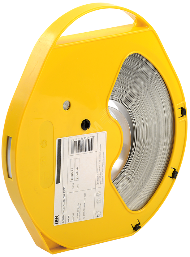 Лента бандажная ЛМ-50 (F 2007; COT 37; F 207) (уп.50м) UZA-L50