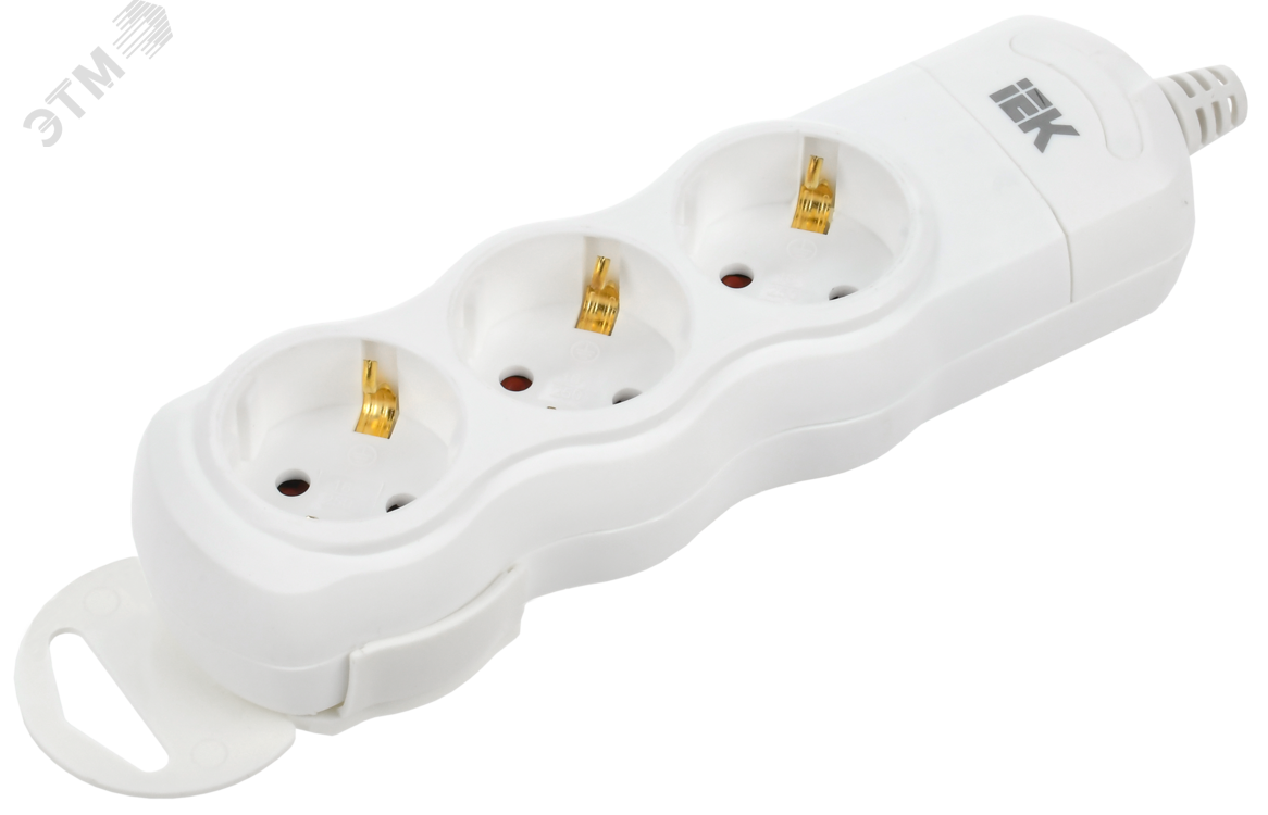 Розетка переносная разб. РПр03 3 места WYP10-D-KP-16-03-ZS-K01