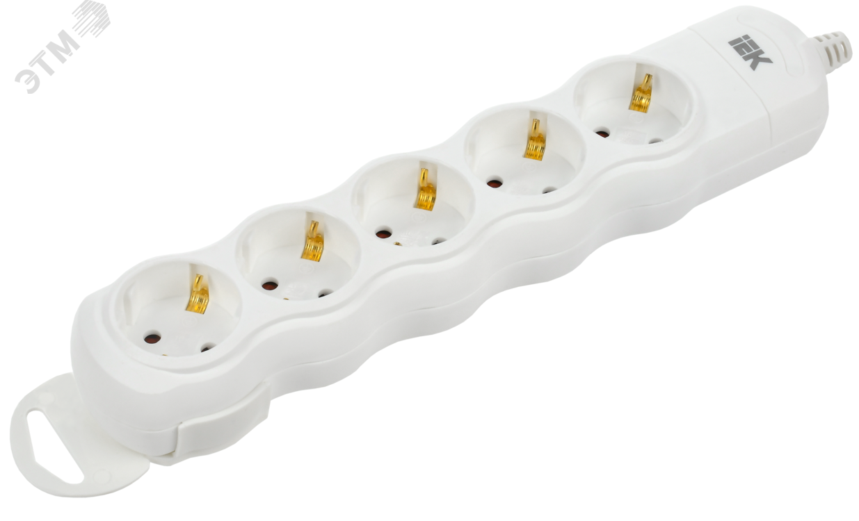 Розетка переносная разб. РПр05 5 мест WYP10-D-KP-16-05-ZS-K01