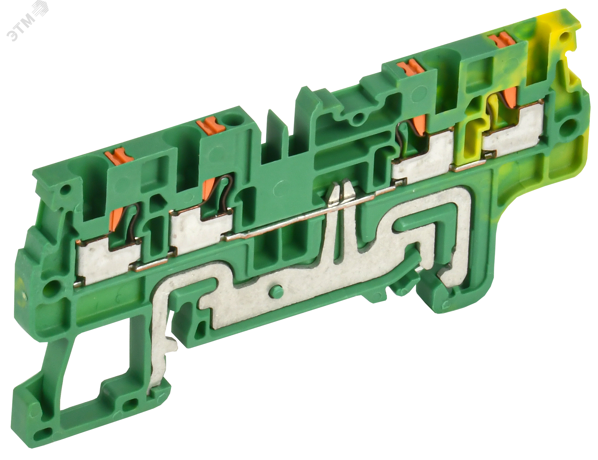 Колодка клеммная CP-MC-PEN земля 4 вывода 1,5мм2 YCT22-03-4-K52-001