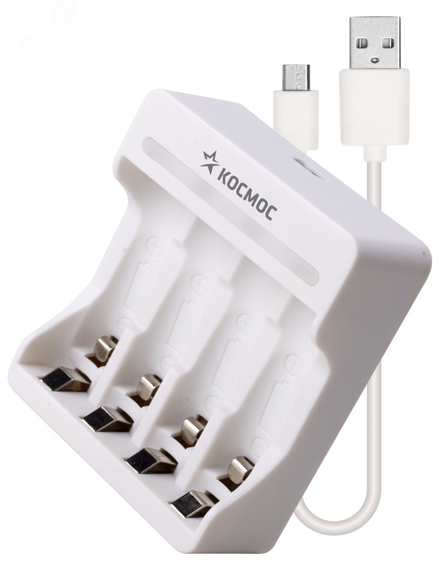 Устройство зарядное для аккум. батареек AA; AAA 4 слота KOC803USB