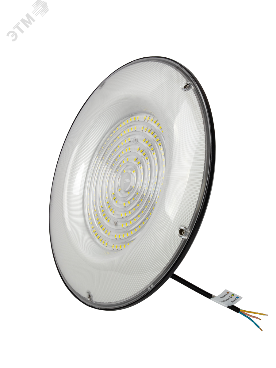 Светильник светодиодный UFO HIgh Bay 200Вт 6500К 174-265В для высоких пролетов КОСМОС KHB120d200W6500K