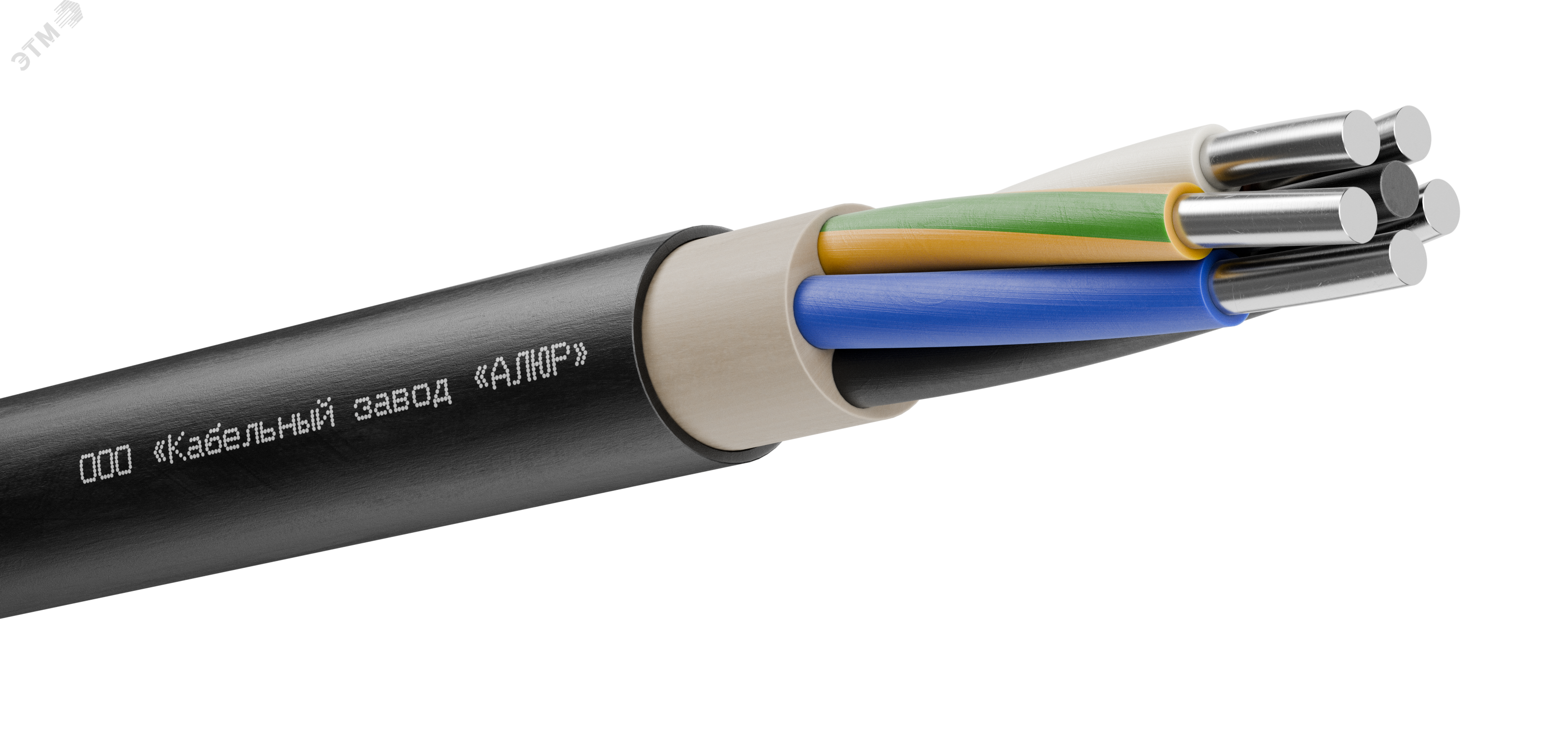 Кабель АВВГнг(А)-LS 5х35 ОК (N PE) 0.66кВ (м) 00-00001797