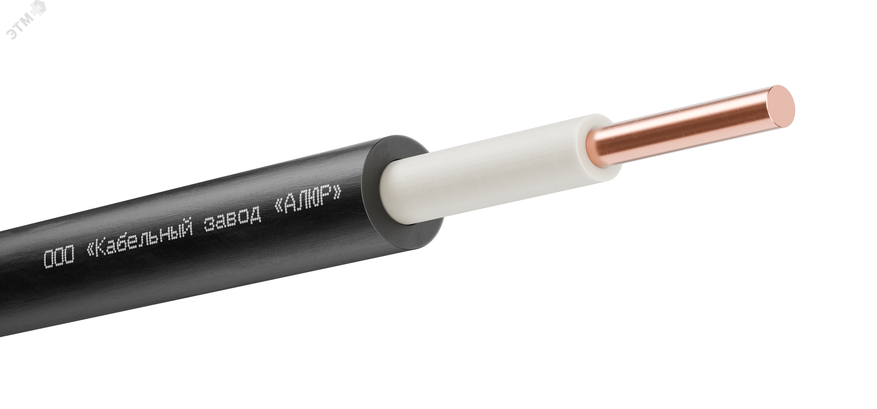 Кабель ВВГнг(А)-LS 1х10 ОК Б 0.66кВ (м) 00-00004993