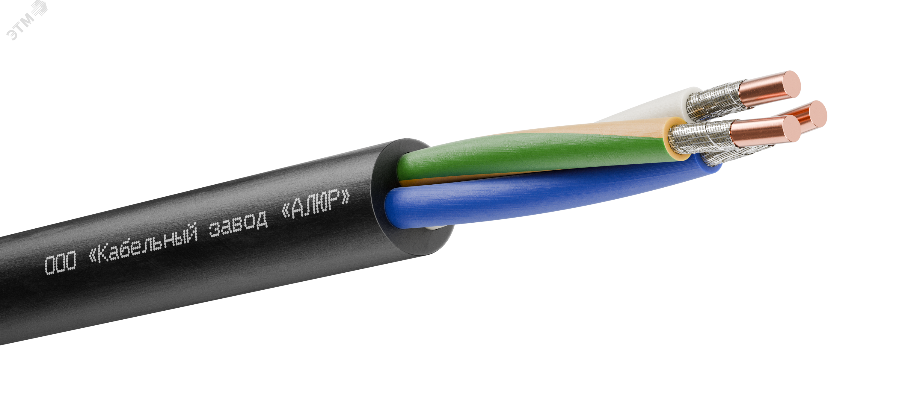 Кабель ВВГнг(А)-FRLS 3х10 ОК (N PE) 0.66кВ (м) 00-00004286