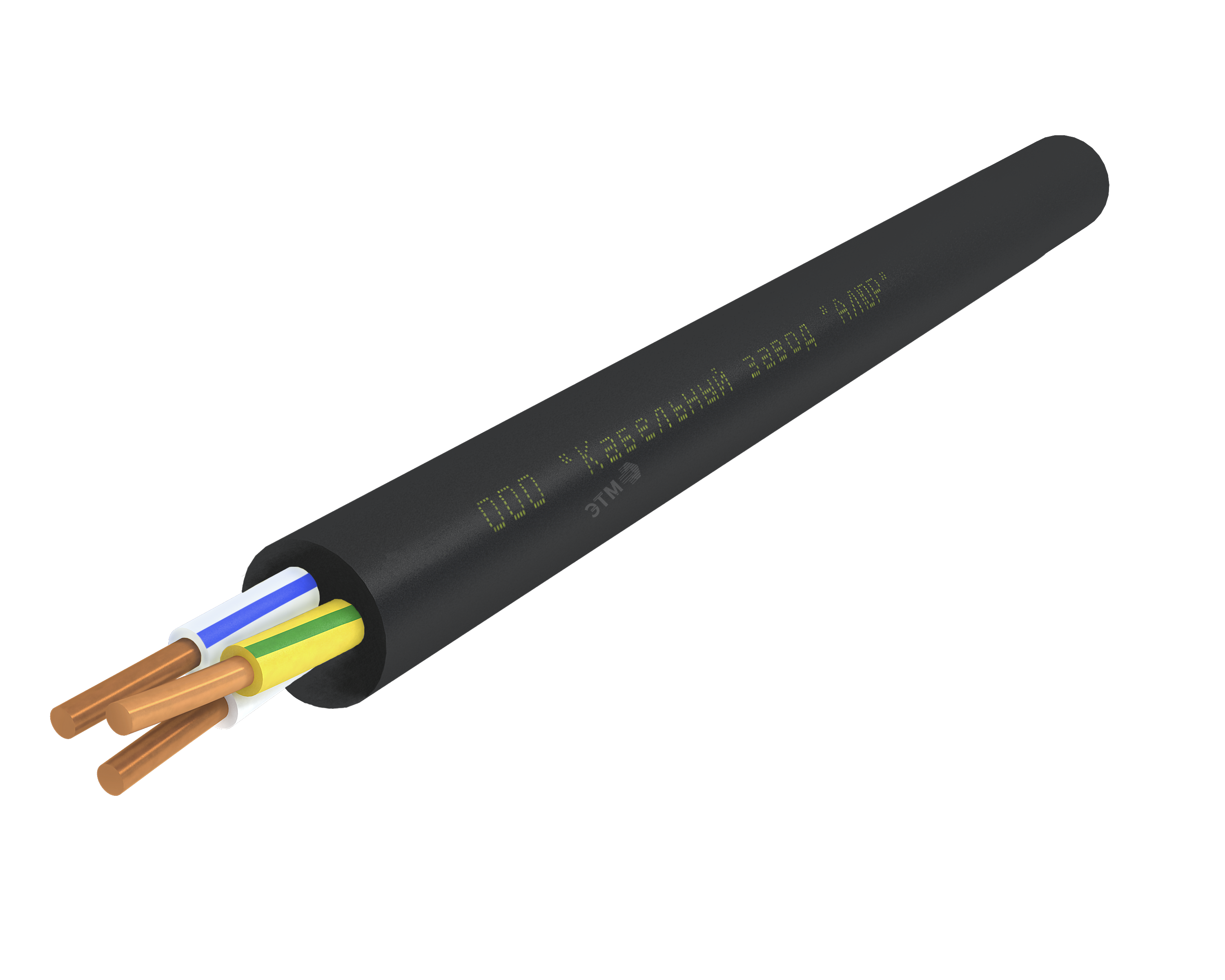 Кабель ВВГнг(А)-LS 3х10 ОК (N PE) 0.66кВ (м) 00-00005342