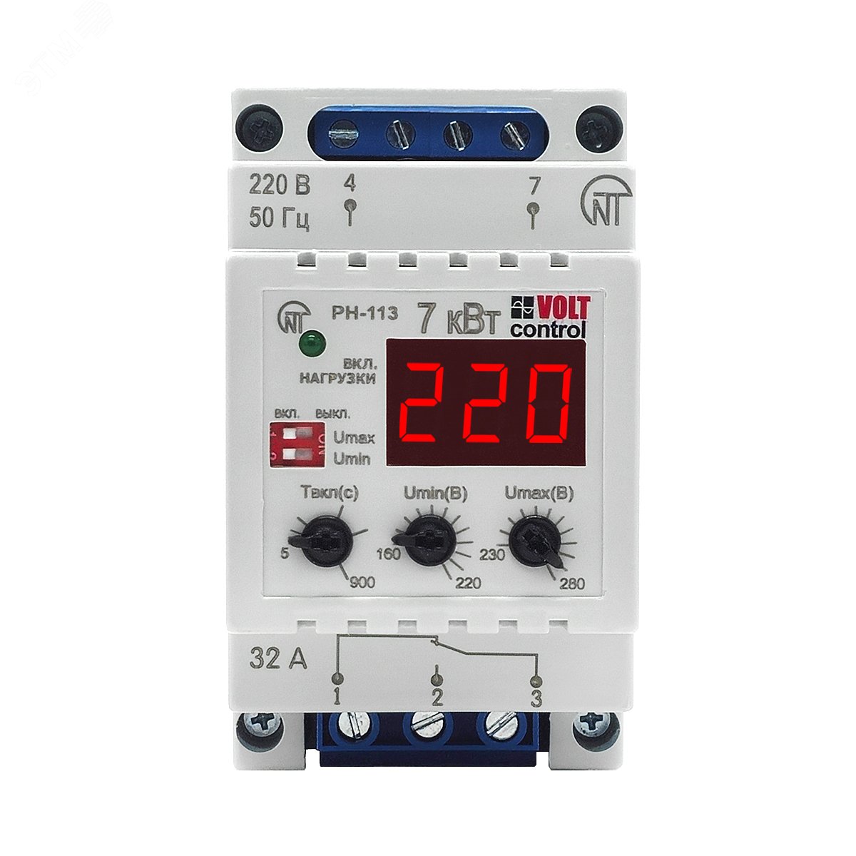 Реле напряжения РН-113 1ф 3425600113