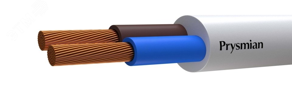 Провод ШВВП 2х0.75 белый до 380В 0202020201