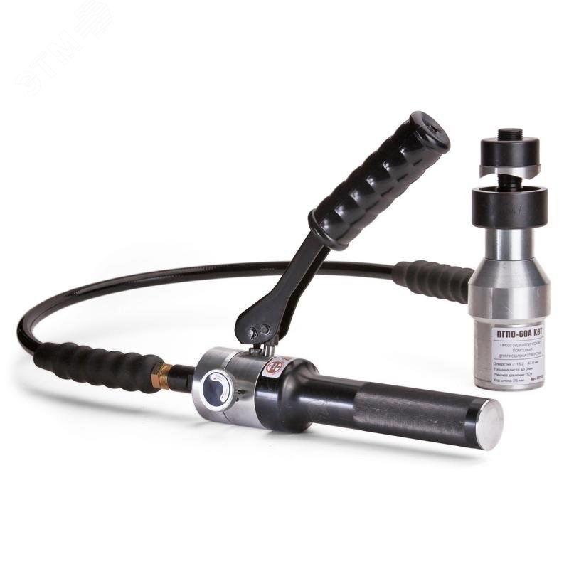 ПРЕСС ГИДРАВЛИЧЕСКИЙ ДЛЯ ПРОБИВКИ ОТВЕРСТИЙ ПГПО-60А СЕРИЯ ПРОФИ (КВТ)