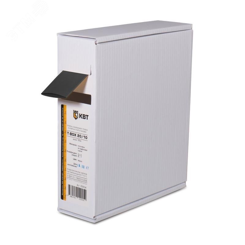 Трубка термоусадочная Т-BOX-4/2 черн (10м)