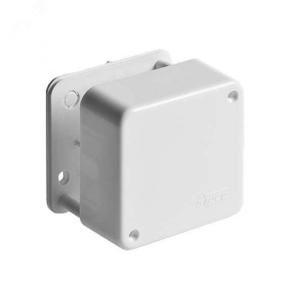 Коробка распределительная ОП 79х79х32мм IP40 бел. 65004