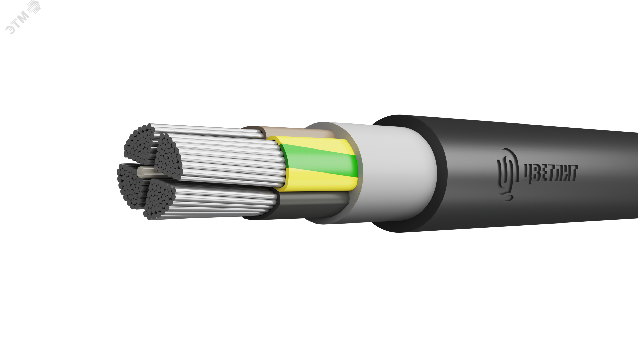 Кабель силовой АВВГнг(А)-LS 4х185мс(N)-1 ТРТС 00-00137762