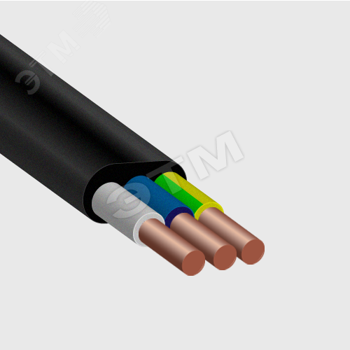 Кабель силовой ППГП-нг(А)-HF 3х2.5ок(N.PE)-0.66   ТРТС 100м 100839