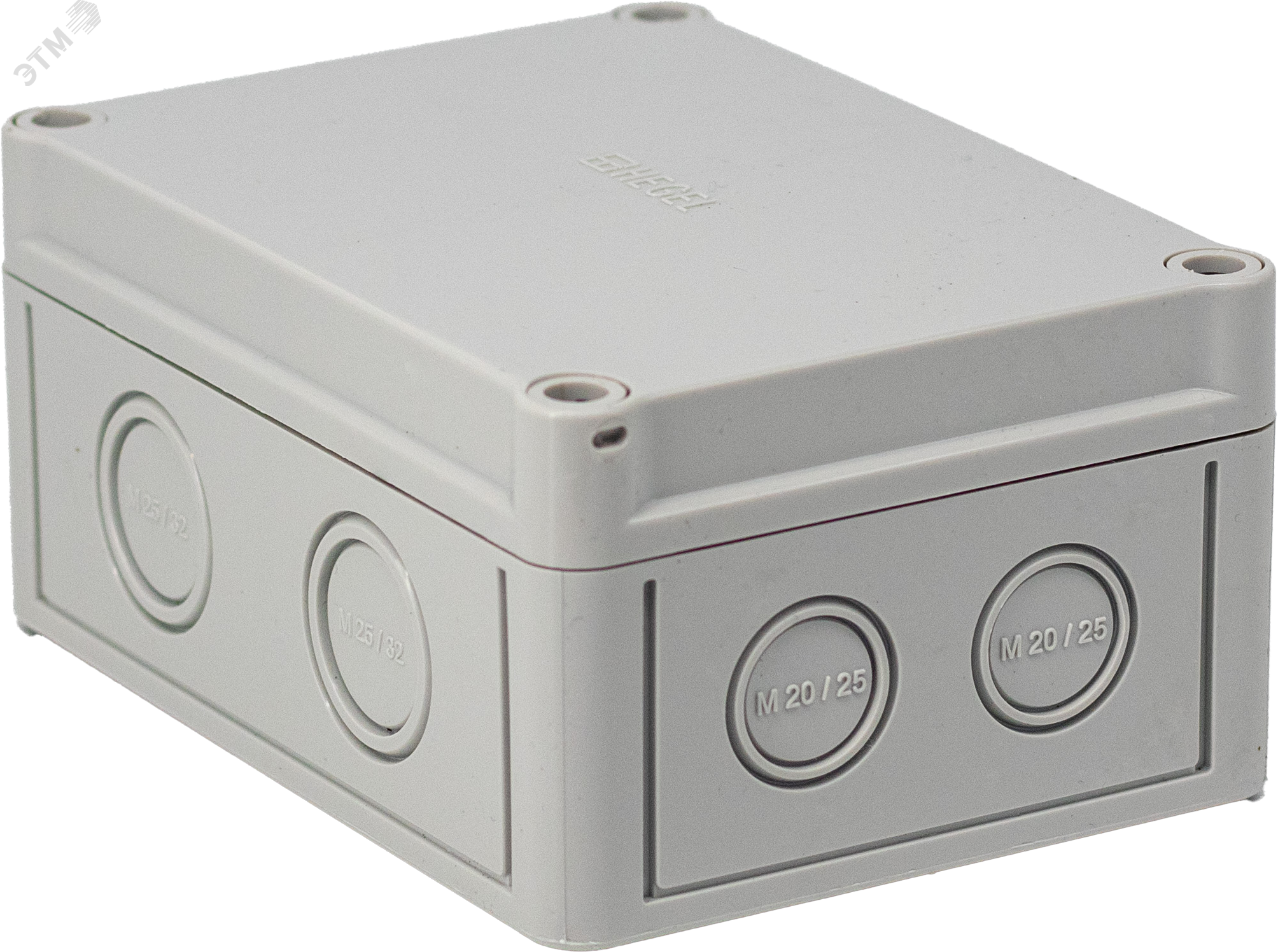 Коробка распределительная ПС серая 230х180х85,    низкая крышка, пустая внутри. КР2803-110