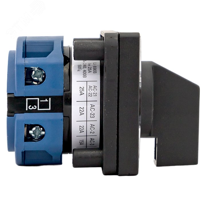 Переключатель кулачковый ПК-1-51 25А 1P "1-2" PROxima pk-1-51-25