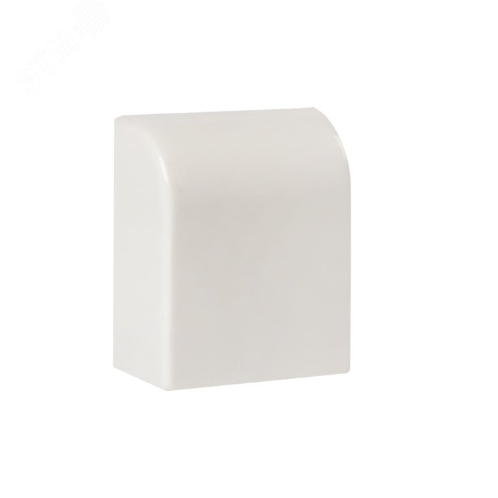 Заглушка (20х10) (4 шт) белая EKF-Plast