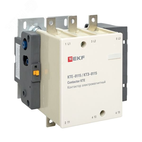 Контактор КТЭ 115А кат. 230В AC 1НО ctr-b-115