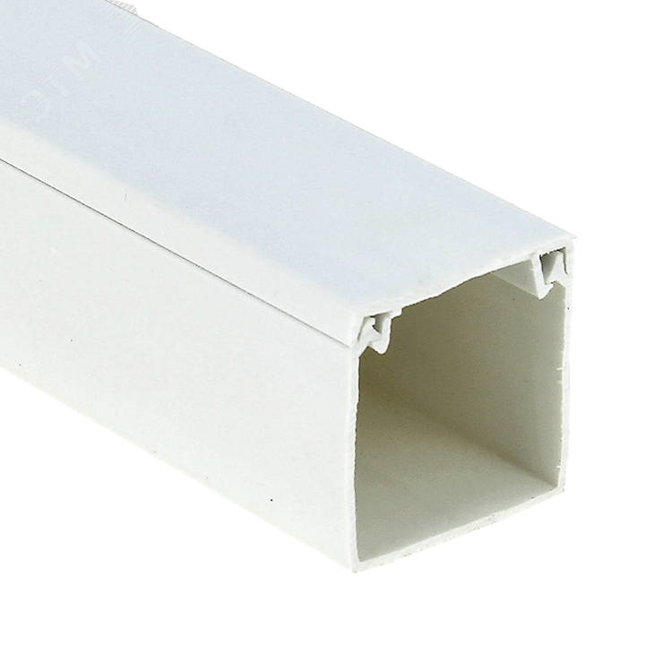 Канал кабельный (60х60) (12 м) белый Plast kk-60-60