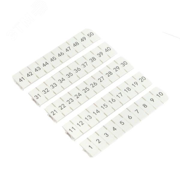 Маркировка для клемм 2.5 UT 1-50 (100 шт)