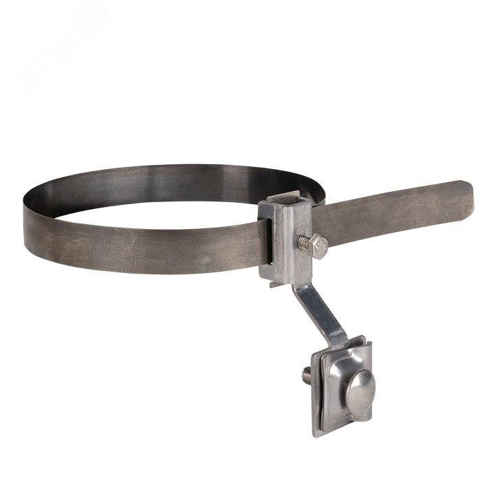 Фото товара Держатель для труб универсальный D=(0-160) мм CZ, полоса нерж. сталь PROxima lp-d3001-cz